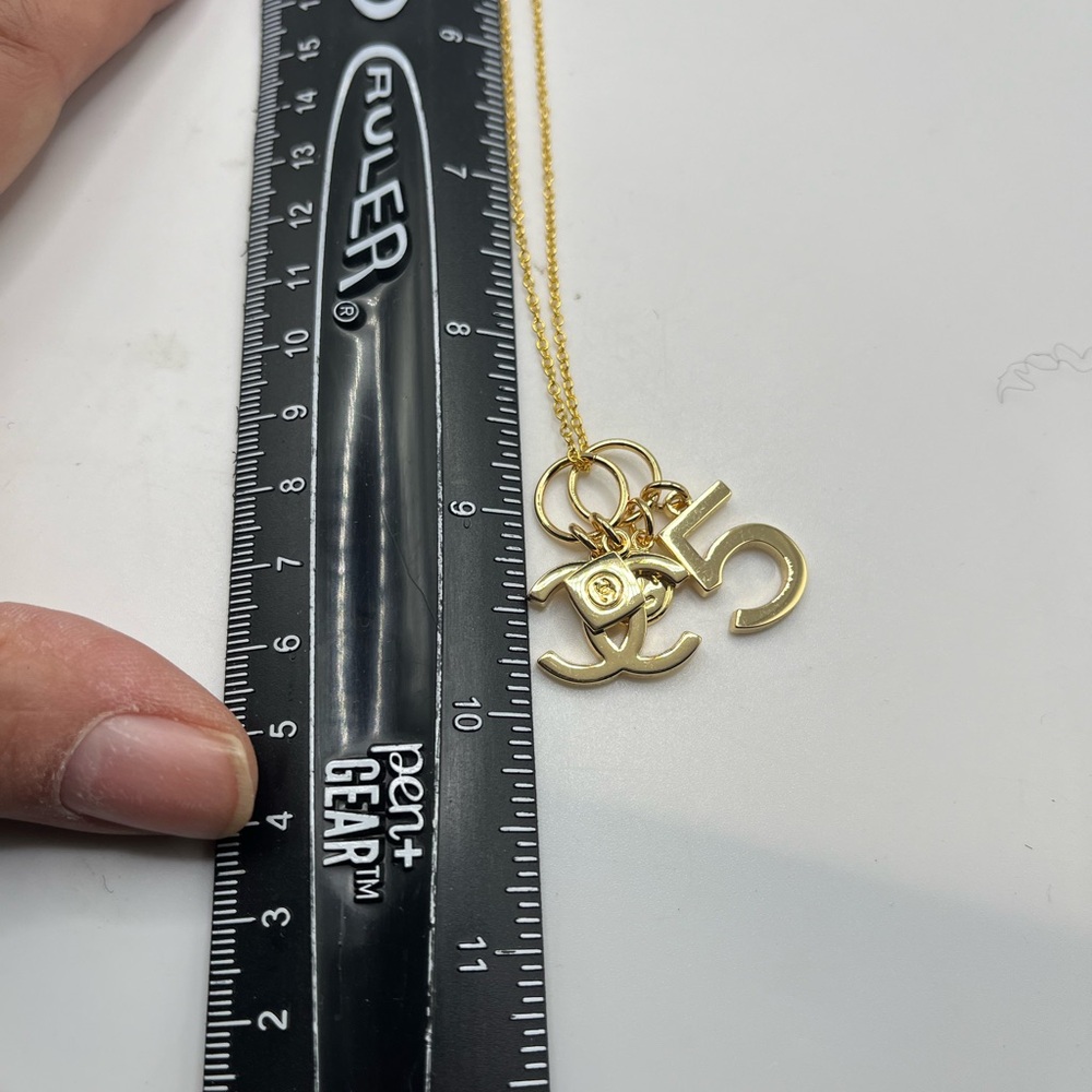 Chanel Necklace w/ Charms - New - Picture 5 of 6
